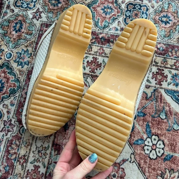 💯 authentic SWEDISH hand made leather wood platform clogs, size 10 - Picture 5 of 6